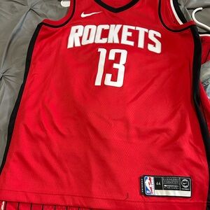 Red Rockets Basketball Jersey